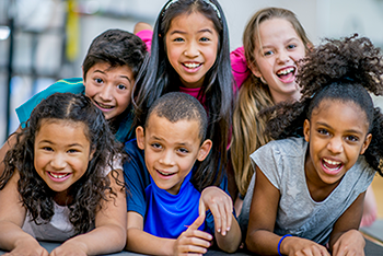 Image of smiling children